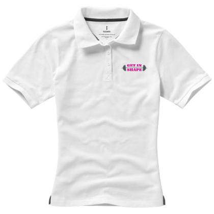 Calgary short sleeve women's polo