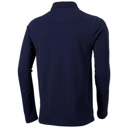 Oakville long sleeve men's polo