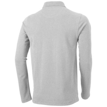 Oakville long sleeve men's polo