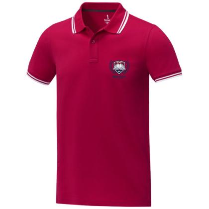 Amarago short sleeve men's tipping polo