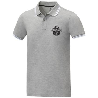 Amarago short sleeve men's tipping polo