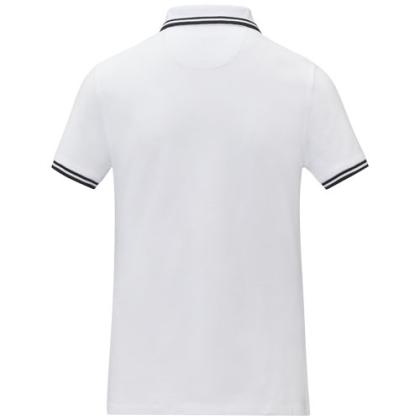 Amarago short sleeve women's tipping polo