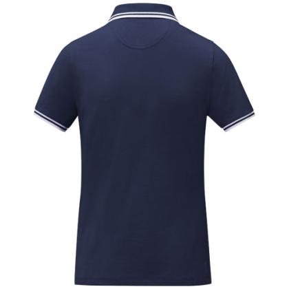 Amarago short sleeve women's tipping polo
