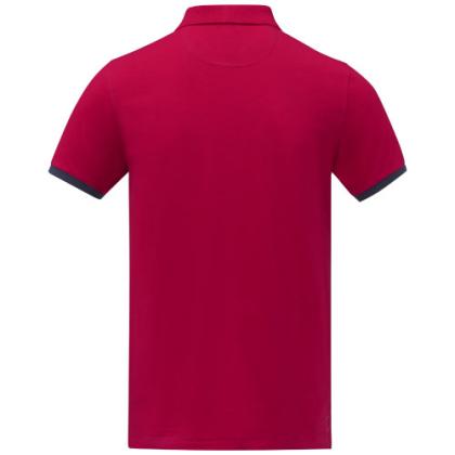 Morgan short sleeve men's duotone polo