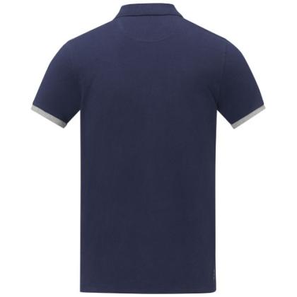 Morgan short sleeve men's duotone polo
