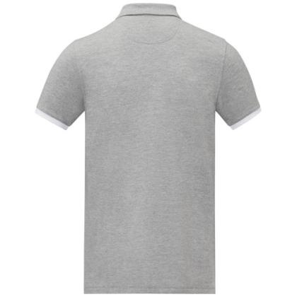 Morgan short sleeve men's duotone polo