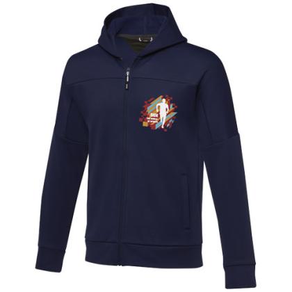 Nubia men's performance full zip knit jacket