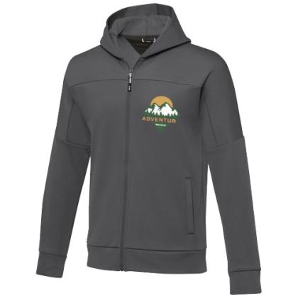 Nubia men's performance full zip knit jacket
