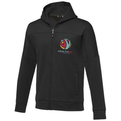 Nubia men's performance full zip knit jacket