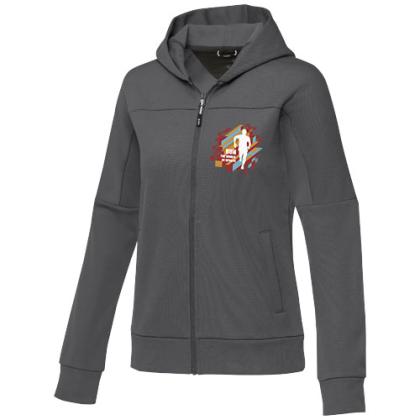Nubia women's performance full zip knit jacket