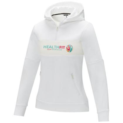 Sayan women's half zip anorak hooded sweater
