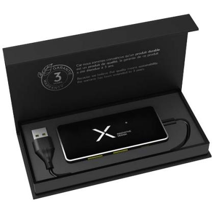 SCX.design H20 8-in-1 USB hub with dual input and 6-ports