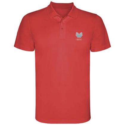 Monzha short sleeve kids sports polo