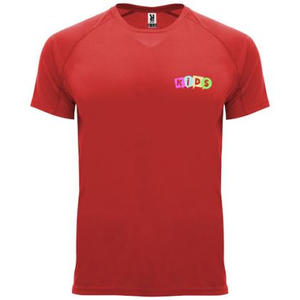 Bahrain short sleeve kids sports t-shirt