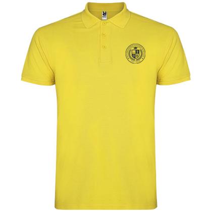 Star short sleeve kids polo