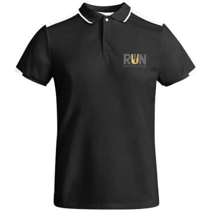 Tamil short sleeve men's sports polo
