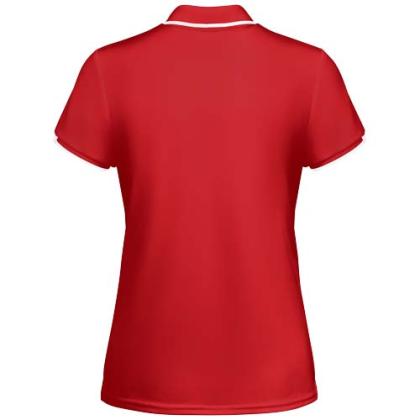Tamil short sleeve women's sports polo