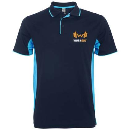 Montmelo short sleeve unisex sports polo