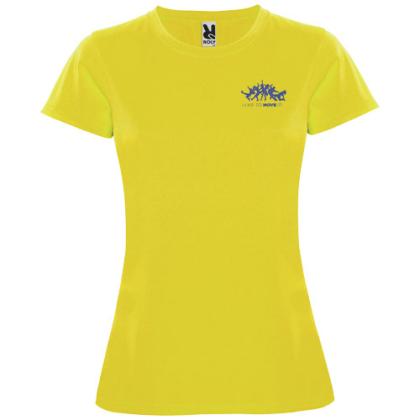 Montecarlo short sleeve women's sports t-shirt