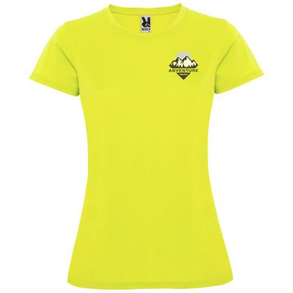 Montecarlo short sleeve women's sports t-shirt