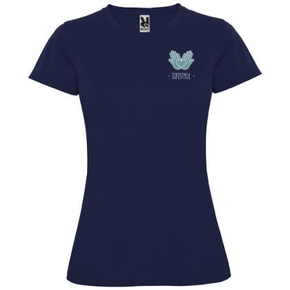 Montecarlo short sleeve women's sports t-shirt