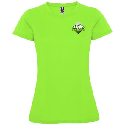 Montecarlo short sleeve women's sports t-shirt