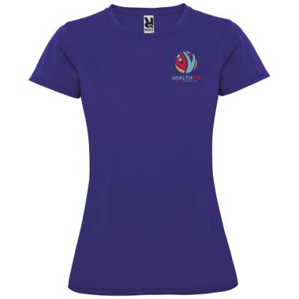 Montecarlo short sleeve women's sports t-shirt