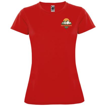 Montecarlo short sleeve women's sports t-shirt
