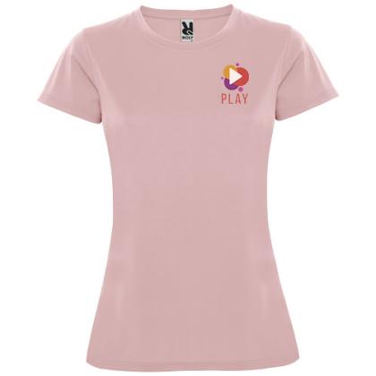 Montecarlo short sleeve women's sports t-shirt