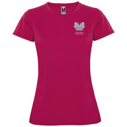 Montecarlo short sleeve women's sports t-shirt