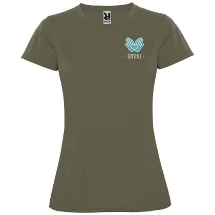 Montecarlo short sleeve women's sports t-shirt
