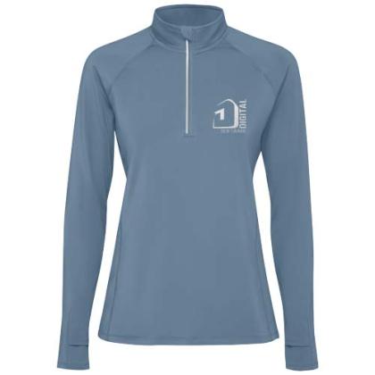 Estambul long sleeve women's half zip sweatshirt