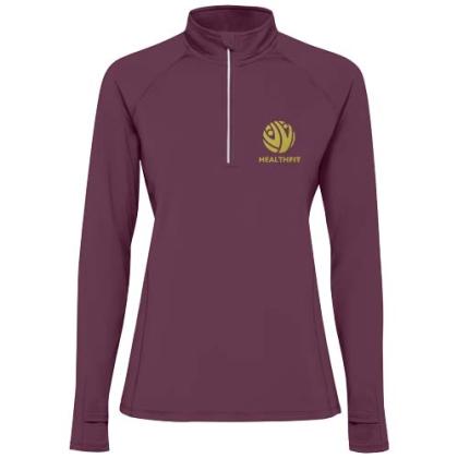 Estambul long sleeve women's half zip sweatshirt
