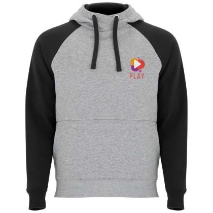Badet unisex two-tone hoodie