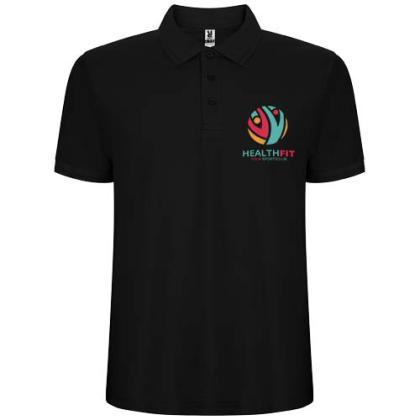 Pegaso Premium short sleeve men's polo