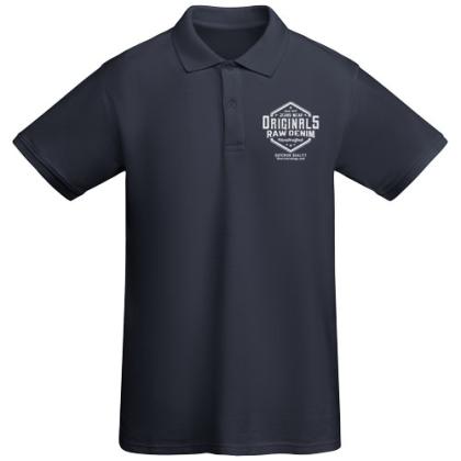 Prince organic cotton short sleeve men's polo