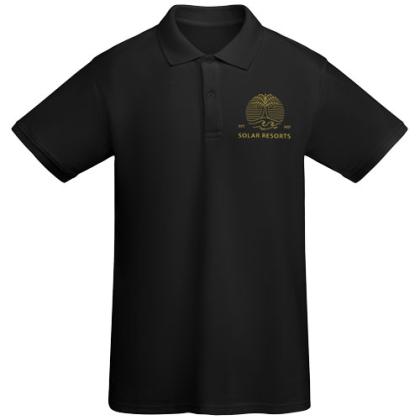 Prince organic cotton short sleeve men's polo