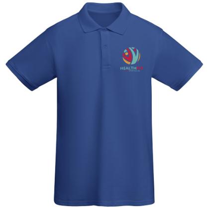 Prince organic cotton short sleeve men's polo