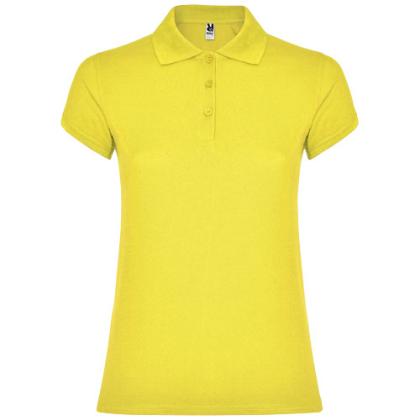 Star short sleeve women's polo