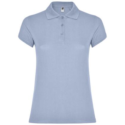 Star short sleeve women's polo