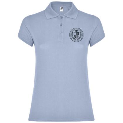Star short sleeve women's polo