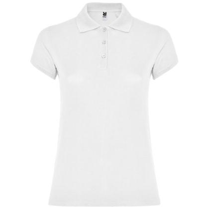 Star short sleeve women's polo