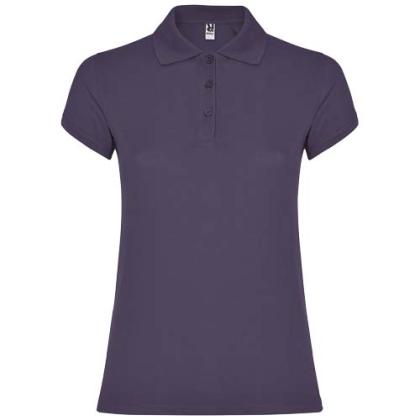 Star short sleeve women's polo