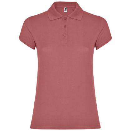 Star short sleeve women's polo