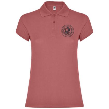 Star short sleeve women's polo