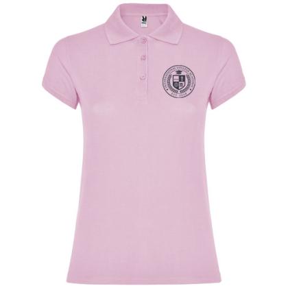 Star short sleeve women's polo