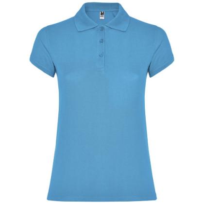Star short sleeve women's polo