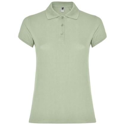 Star short sleeve women's polo