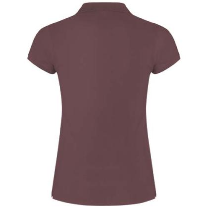Star short sleeve women's polo