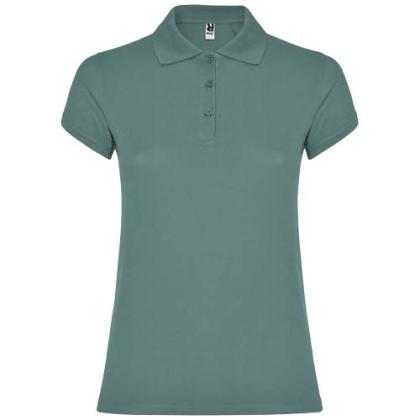 Star short sleeve women's polo